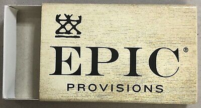 Vintage Empty Matchbook Box Cover - Epic Provisions Austin, TX