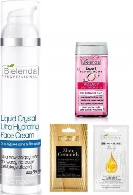 Bielenda Professional Liquid Crystal Duo Crème Visage Ultra Hydratante Aqua...