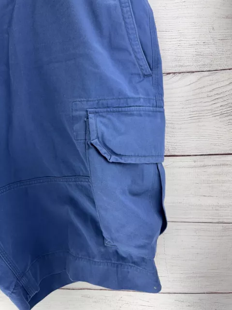 POLO RALPH LAUREN Chino Men`s Blue Twill Cargo Shorts Size 48B Casual ...