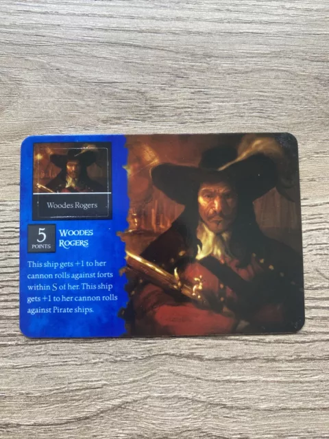 Wizkids Pirates CSG Revolution Woodes Rogers UL034 Unpunched