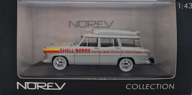 Simca Marly Pick-up Dépanneuse Garage Shell, 1/43, Transformation Artisanale (occasion)