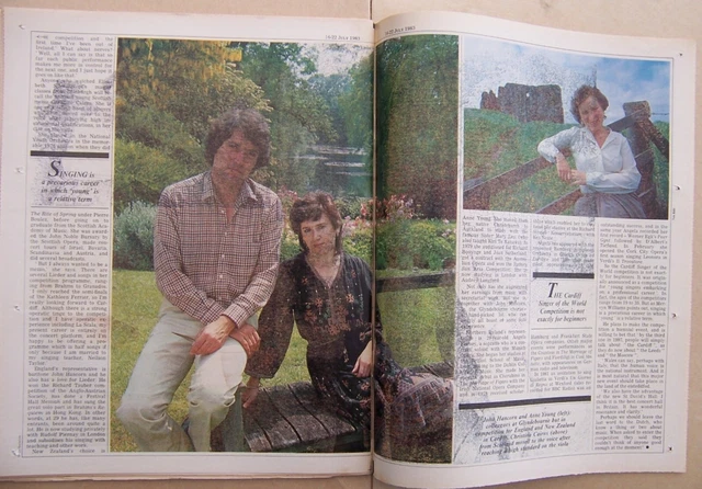 RADIO TIMES/1983/PROMS/ALAN PLATER/WARREN Mitchell/Robin Bailey/John ...