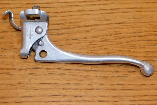 Paire De Leviers De Frein Vélo Course Vintage - Aluminium - Argenté
