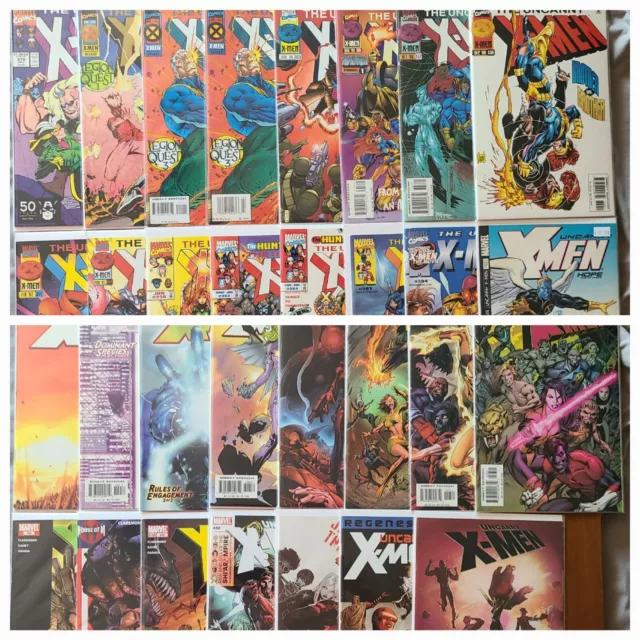 The Uncanny X-Men Volume 1 Lot / 31 Comics / Keys / Marvel Comics / SHIPS FREE