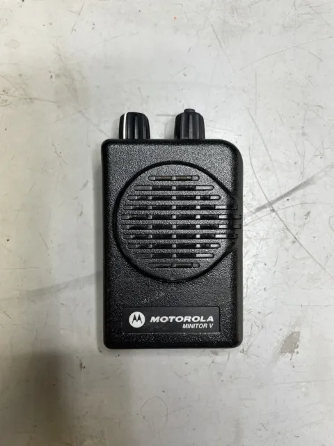 Motorola Minitor V Pager 151 - 158.9975 MHz 2-Ch  - UNTESTED