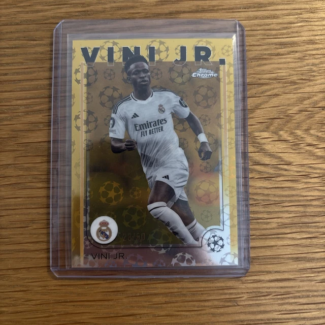 ヴィニシウス・ジュニオール25/25カードVINI.JR. topps 25シリ ヴィニシウス・ジュニオール25/25カードVINI.JR. topps 25シリ