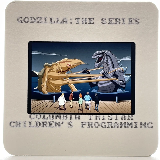 35MM SLIDE GODZILLA The Series Animated TV Show Vintage Publicity #2 £ ...