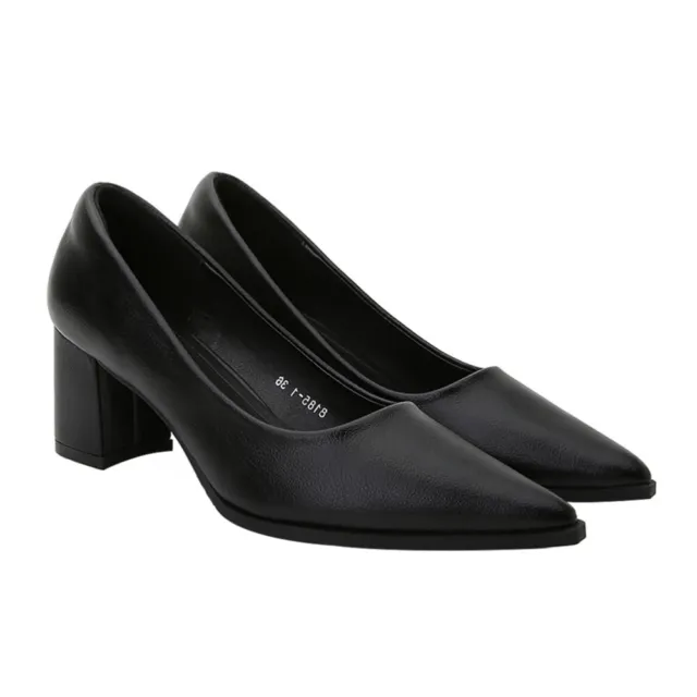 Scarpe con plateau nere décolleté scarpe abbigliamento moda donna tacco alto