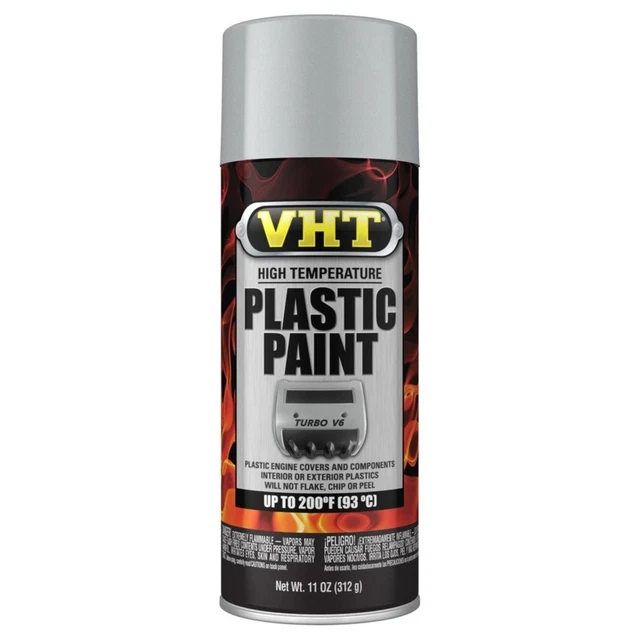 1 x 312 g (11 oz) VHT vernice plastica per auto ad alta temperatura - alluminio