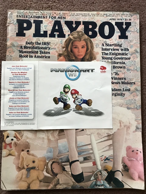 PLAYBOY APRIL 1976 KRISTINE DE BELL Ursula Andress DENISE MICHELE VGC EUR 16,32 - PicClick IT