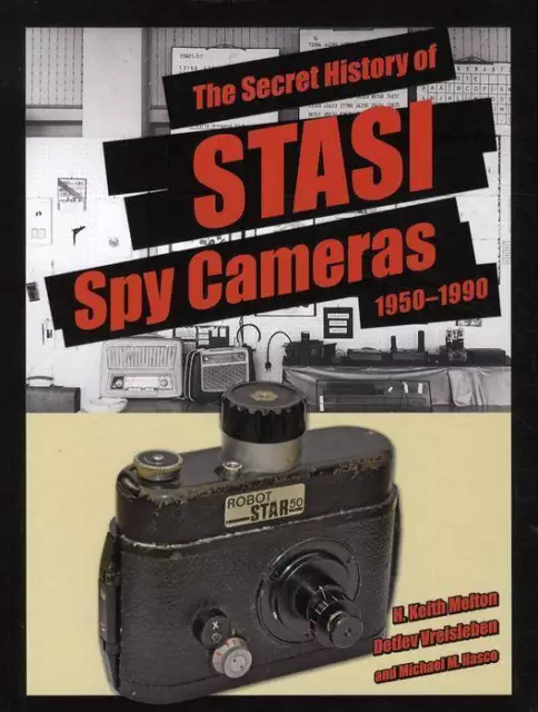 The Secret History of STASI Spy Cameras 1950-1990 BOOK Cold War