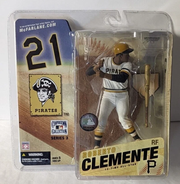 McFARLANE MLB COOPERSTOWN COLLECTION PITTSBURGH PIRATES ROBERTO CLEMENTE.. NEW McFARLANE MLB COOPERSTOWN COLLECTION PITTSBURGH PIRATES ROBERTO CLEMENTE.. NEW