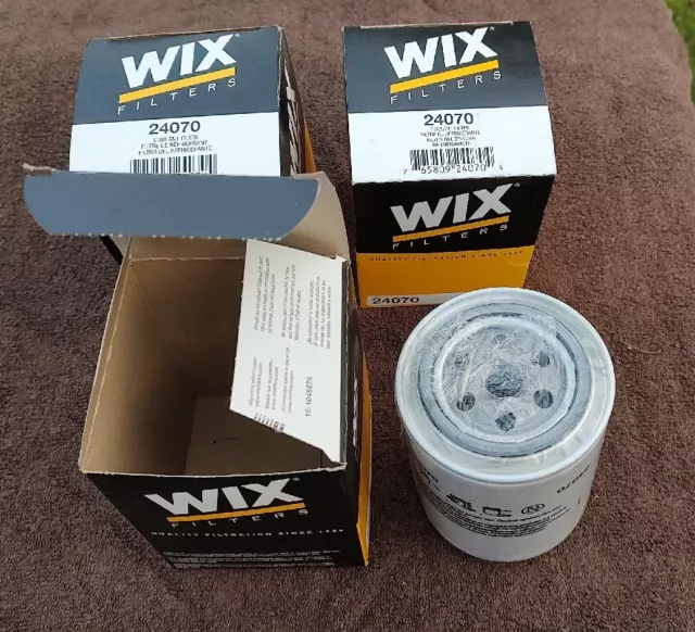 24070 WIX COOLANT SpinOn Filter (Pack of 3) Made In USA 39.95