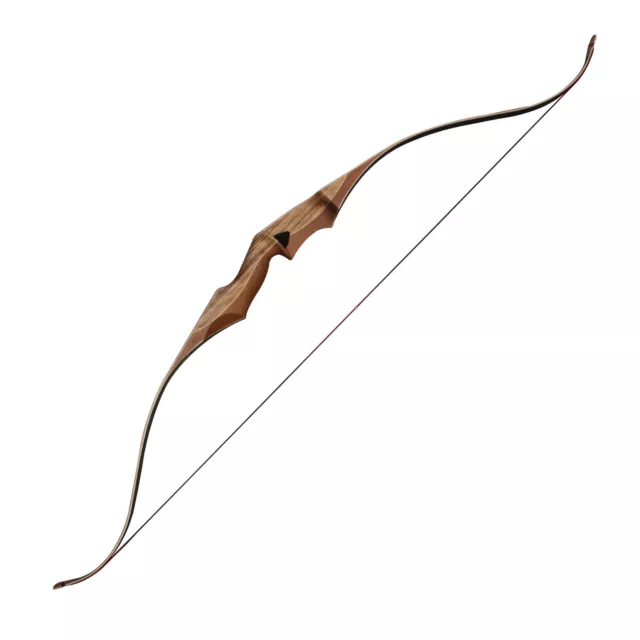 SAS MAVERICK ONE Piece Traditional Wood Hunting Bow 50 pounds Right