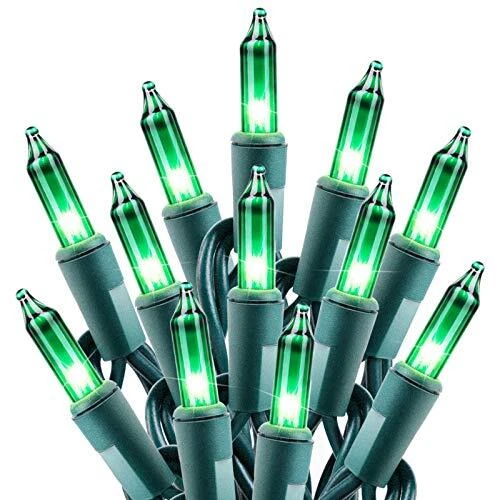 St. Patrick's Day Mini String Lights, 100 Count 27 Feet Detachable