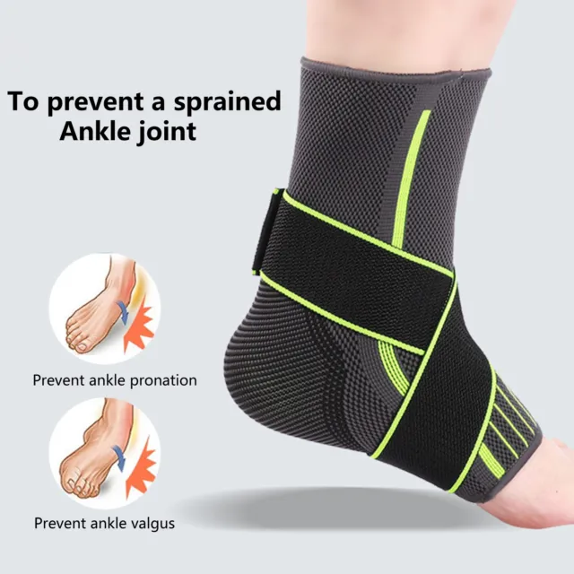 1 pz protettore caviglia benda elastica ingranaggio di protezione piede ingranaggio tutore alla caviglia compressione