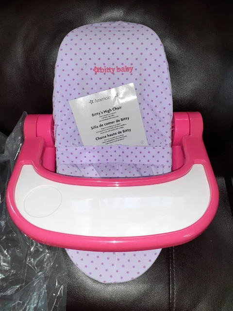 American Girl Bitty Baby Doll High Chair Replacement SEAT ONLY NO LEGS NEW* American Girl Bitty Baby Doll High Chair Replacement SEAT ONLY NO LEGS NEW*