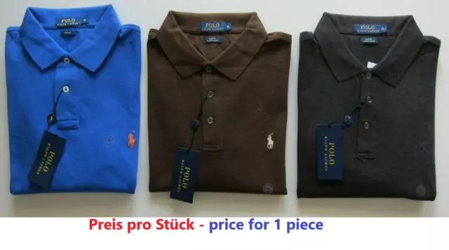 Polo Ralph Lauren-Herren-Polo Shirt-NEU-XL-Preis pro Stück- kurzarm-Slim Fit