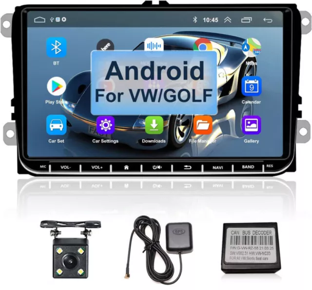 für VW Golf 6 AJ Apple CarPlay Android Auto Radio DAB+ USB Bluetooth  Navigation