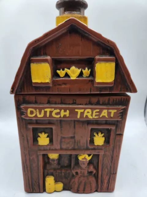 Vintage McCoy Ceramic Cookie Jar Dutch Treat Barn