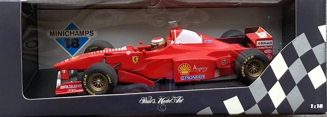 Minichamps 1/18 Ferrari F1 F310B – #6 Eddie Irvine – Modèle 180 970096