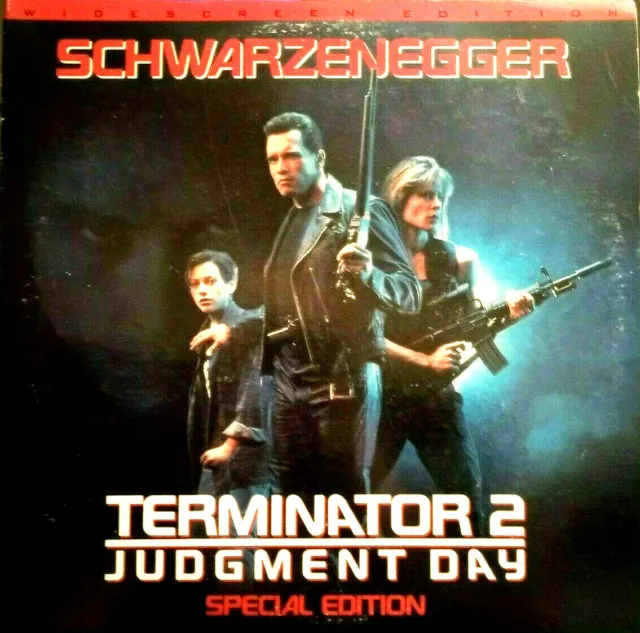 Laserdisc Terminator 2 Judgement Day 2 Laser Disc WIDESCREEN