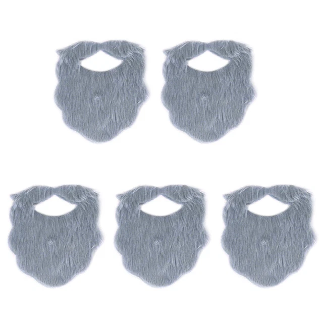5 pz costume Babbo Natale barba falso vestiti di Babbo Natale