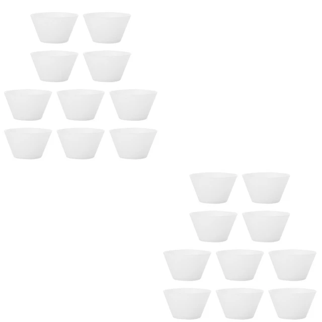 20 pz tazza da miscelazione silicone tazza da versamento resina epossidica tazza da versamento resina