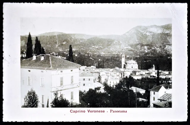 Veneto - Verona - Caprino Veronese - Panorama - F.p. Viaggiata - 1915.