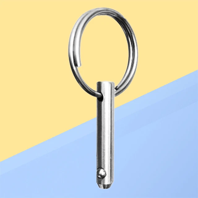4 Pcs Stainless Steel Quick Release Bimini Pin Spring Marine Safety Pin Marine