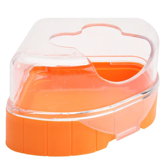 Hamster Bath House Hamster Hideout Hamster Bathroom Toilet Clear Tub Cage