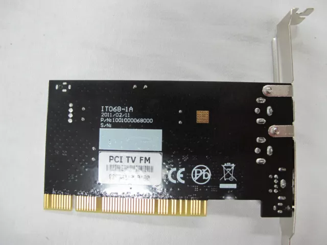PCI TV/Capture Card MODEL : PCI TV FM  - OLD SCHOOL HARDWARE 2