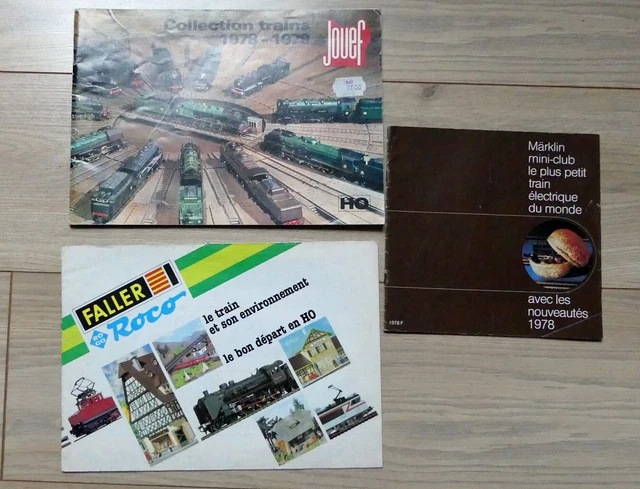 Le Catalogue Jouef 1978 1979 De Trains électriques Et Voitures De Circuits Routiers 10296
