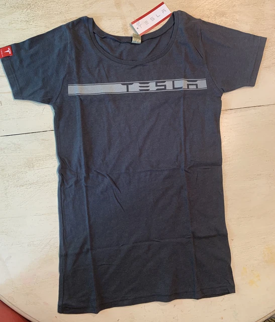 Womens M Tesla Motors Tee Shirt NWT HTF