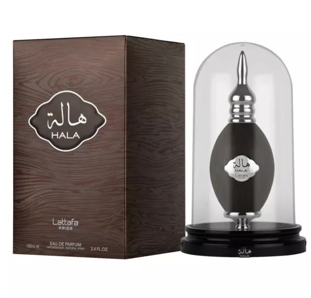 Hala EDP Perfume By Lattafa Pride 100 ML Natural Spray 3.4 Fl .Oz