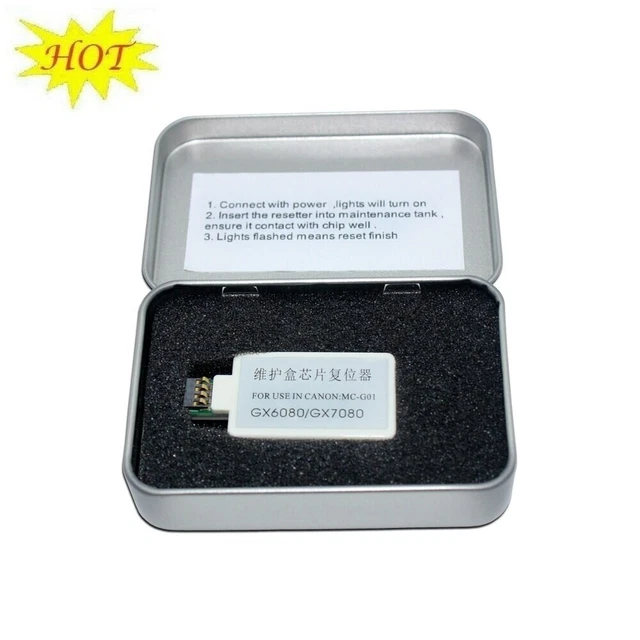 MC-G01 Maintenance Chip Resetter for Canon MAXIFY GX7010 GX7020 GX7030 GX7040