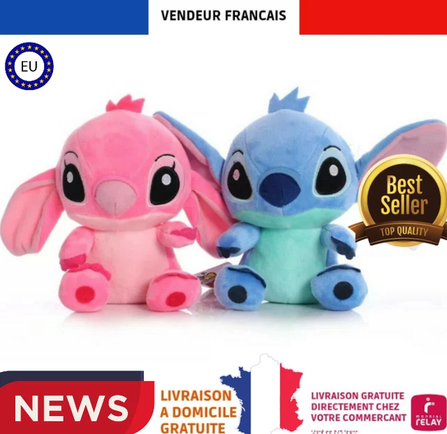 PELUCHE STITCH DISNEY 100 ans EUR 20,00 - PicClick FR