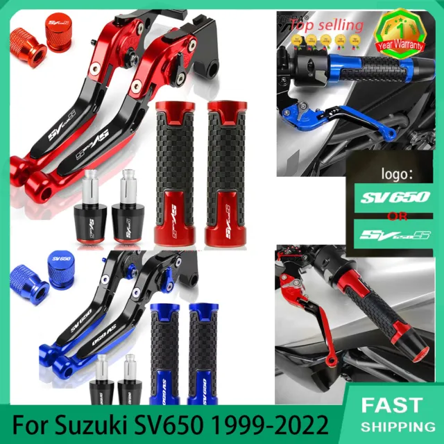 For Suzuki SV650 SV650S Motorcycle Handlebars End Plugs Brake Clutch Levers Sets