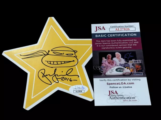 Peter Laird Teenage Mutant Ninja Turtles Creator Signed Autograph Sketch JSA