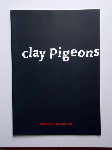 CLAY PIGEONS Lebende Ziele Joaquin Phoenix Presseheft + 4