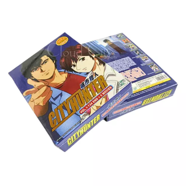 City Hunter Complete Anime Tv Series Dvd 1-134 Eps 5 