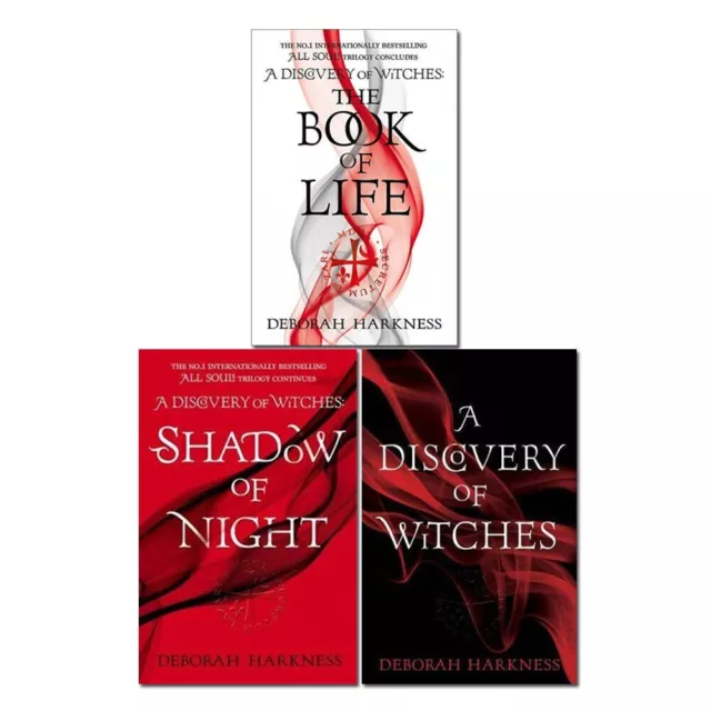 A Discovery of Witches ,All Souls Trilogy  3 books Collection Set Deborah