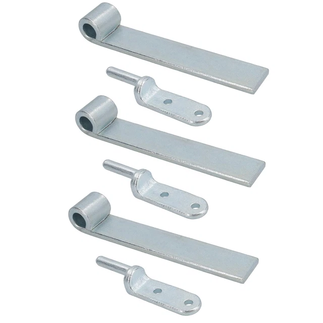 4x Round Cotter Pin & Chain 137 X 9.5mm Trailers Tail Gate Horseboxes