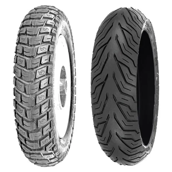 Coppia Gomme Deli Tyre 100/90-10 56J Sc-108 + 150/70-14 66S Sc-109