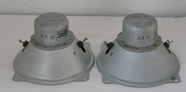 2x Siemens Klangfilm lsp28a 4" Tweeters speaker Speakers VAC Alnico tube amp 2x Siemens Klangfilm lsp28a 4" Tweeters speaker Speakers VAC Alnico tube amp