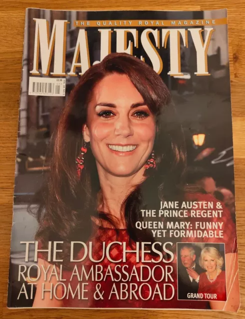 MAGAZINE - Majesty The Official Royal Magazine Vol #38 No #5 Diana Kate William