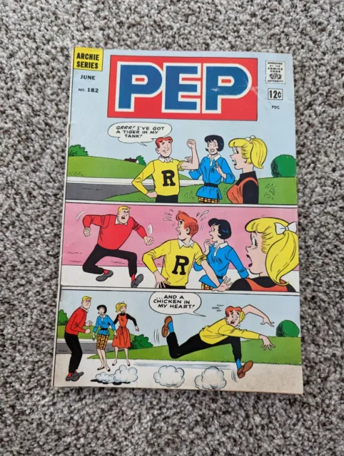 PEP #182 (1956 1st Series) Archie Comics FN