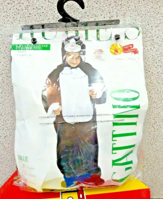 Costume Gattino 2-3 anni By Rubies Italy