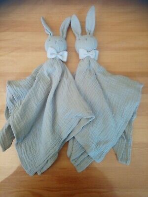 Doudou Doudou plat Lapin lange ELODIE DETAILS 