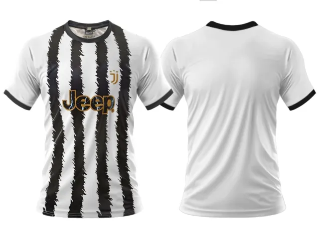 MAGLIA Calcio JUVENTUS UFFICIALE NEUTRA SENZA NOME NUMERO Bimbo Adulto 2023-2024